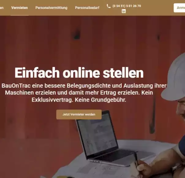 Image for B2B Online Marktplatz zur Vermittlung von Mietverträgen